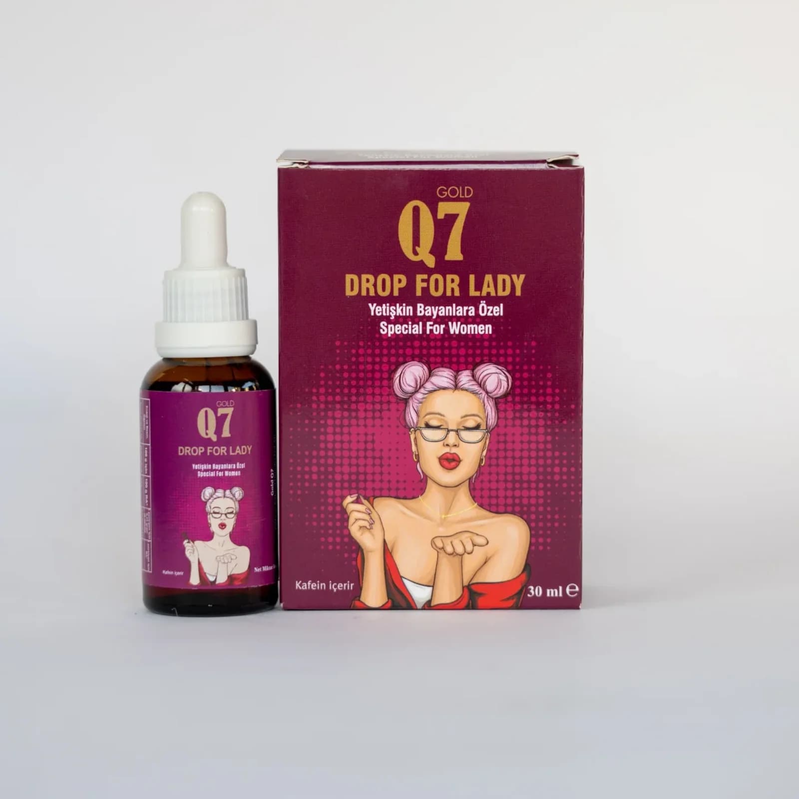 Q7 Gold - Drops For Women Natural Intimate Vitality with Strawberry Essence