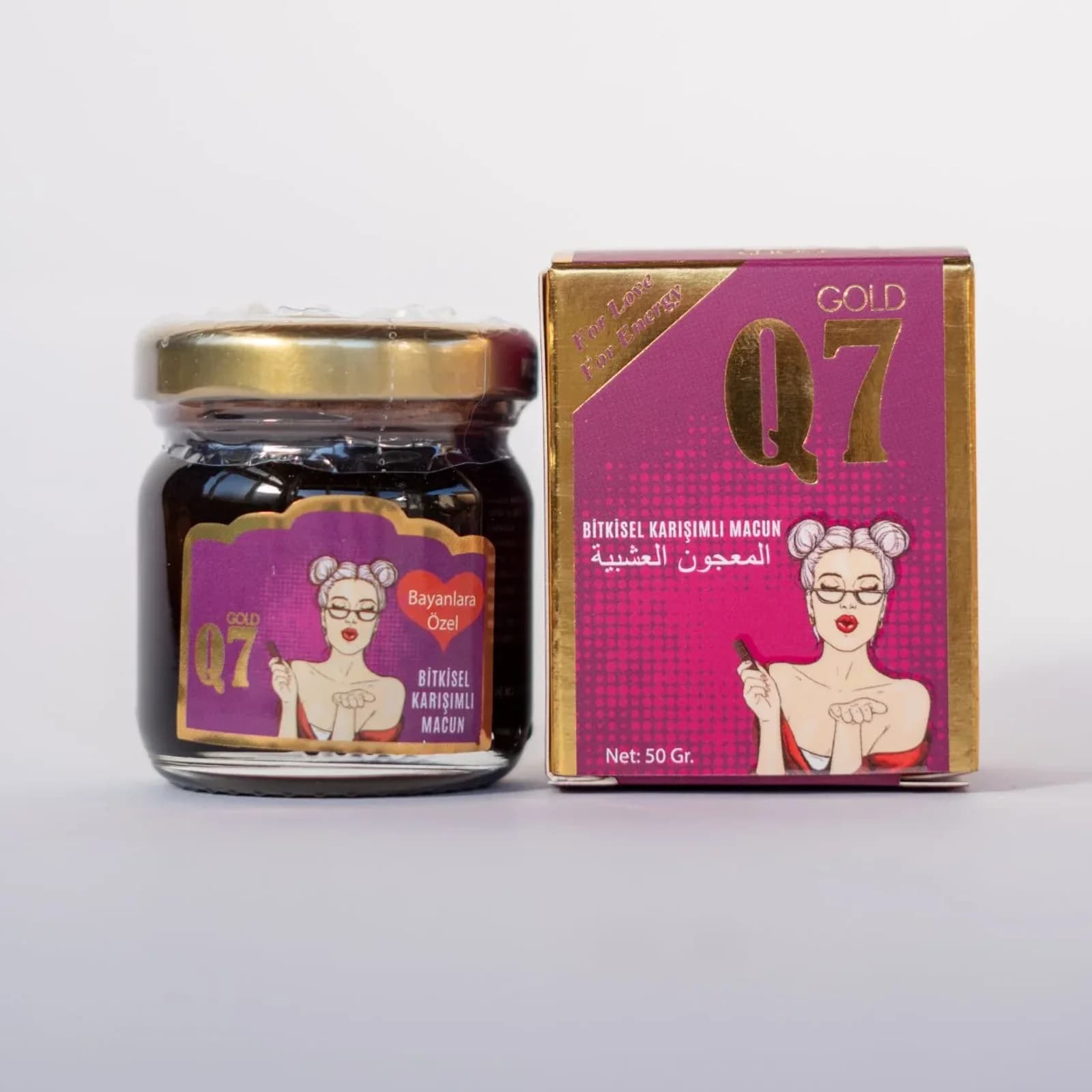 Sadrazam Power Aphrodisiac Honey — Strawberry 50g Jar